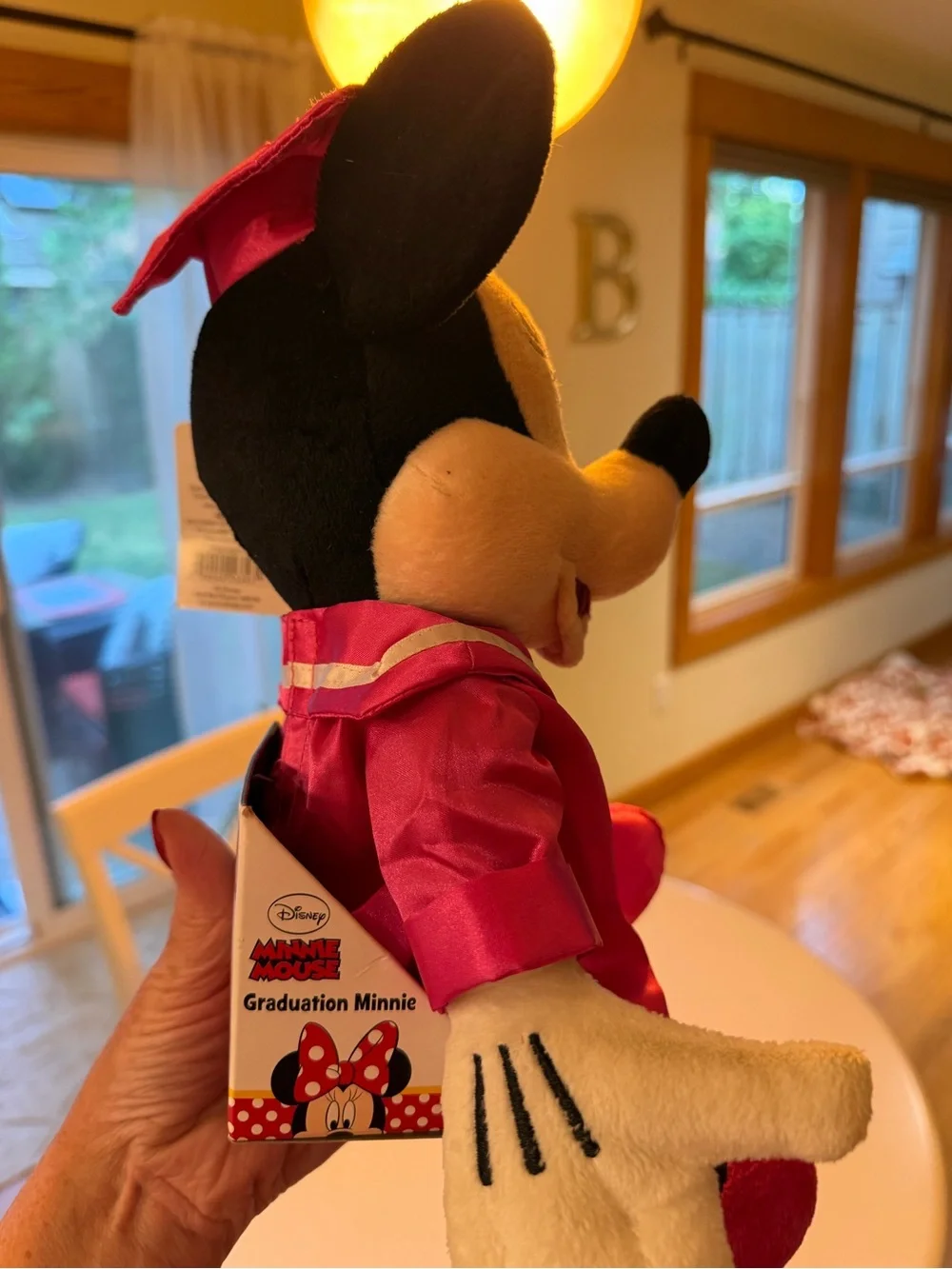 *NWT* Disney Minnie Mouse Hot Pink Graduation Plush
